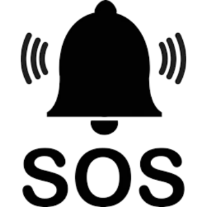 Emergency icon for help